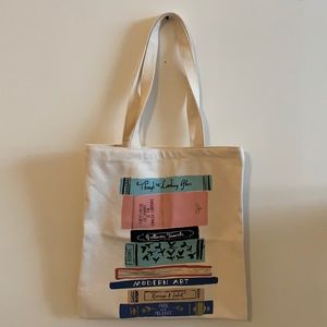 Kate Spade Book Canvas Tote